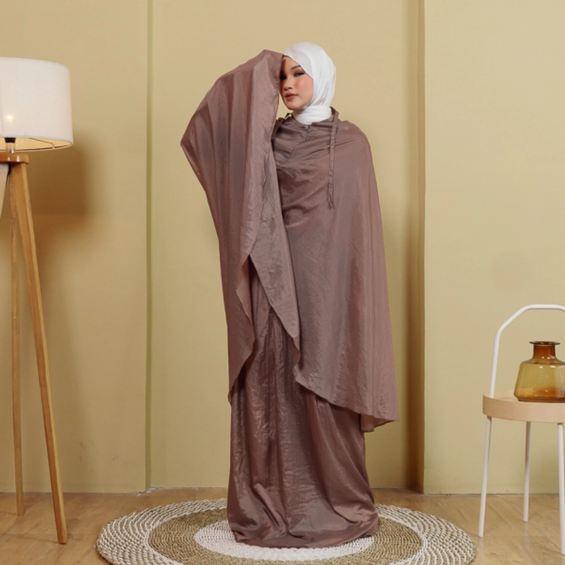 Product image Mukena Dewasa Parasut Premium - Aleena all variant Choco